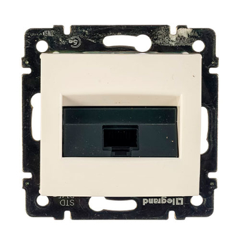 Информационная розетка Legrand Valene RJ45 UTP 5 кат 1 выход б/з белая - Электрика, НВА - Выключатели и розетки - Розетки - . Магазин оборудования для автономного и резервного электропитания Ekosolar.ru в Королевах