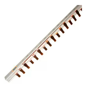 Шина соединительная PIN 3-фазная 63А (1м) Энергия, 5 шт - Электрика, НВА - Щитки и аксессуары для монтажа - Шины нулевые - . Магазин оборудования для автономного и резервного электропитания Ekosolar.ru в Королевах