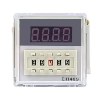 Реле времени цифровое 220V DH48S-2Z AC Энергия - Электрика, НВА - Реле, автоматизация и управление - Реле времени - . Магазин оборудования для автономного и резервного электропитания Ekosolar.ru в Королевах