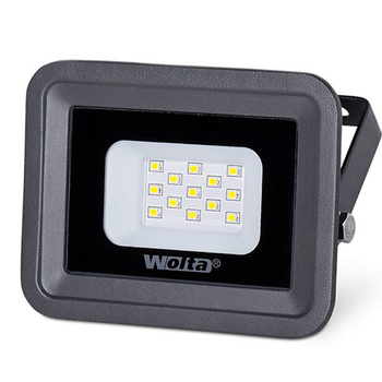 Светодиодный прожектор WOLTA WFL-10W/06W серый 5500K 10Вт SMD IP65 850Лм - Светильники - Прожекторы - . Магазин оборудования для автономного и резервного электропитания Ekosolar.ru в Королевах