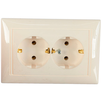 Розетка Legrand Valena 2X2К+З в сборе белая - Электрика, НВА - Выключатели и розетки - Розетки - . Магазин оборудования для автономного и резервного электропитания Ekosolar.ru в Королевах