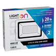 Прожектор LightPhenomenON LT-FL-01N-IP65- 20W-6500K LED - Светильники - Прожекторы - . Магазин оборудования для автономного и резервного электропитания Ekosolar.ru в Королевах