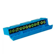 Шина TS-0609H 12 way в синем корпусе Энергия, 10 шт - Электрика, НВА - Щитки и аксессуары для монтажа - Шины нулевые - . Магазин оборудования для автономного и резервного электропитания Ekosolar.ru в Королевах